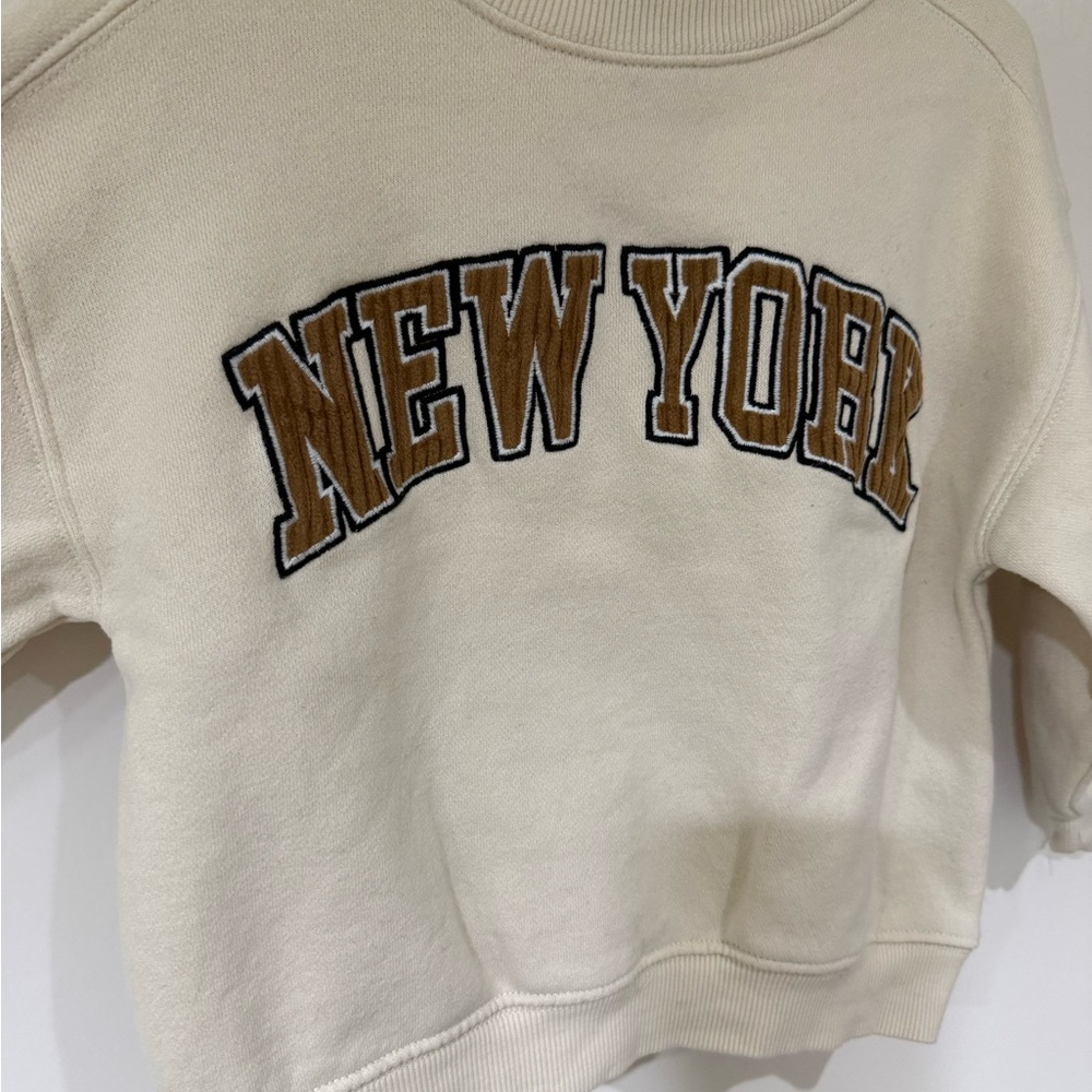 Zara New York Sweatshirt 4 Years - Picture 4 of 5